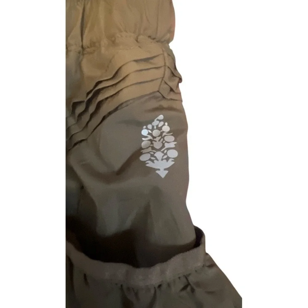 FP Movement The Way Home Shorts Olive‎ Green Size M High Rise Running Shorts